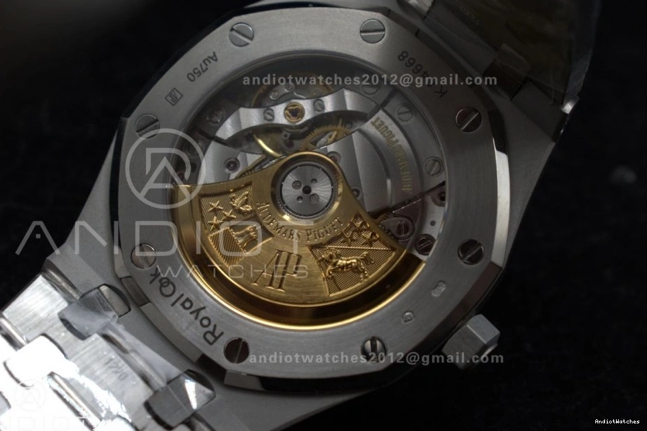 Oak Affordable 1:1 Textured 1033 15454 SS Frosted Super White SA3120 Bracelet Dial SS Edition APSF Royal Best Clone 37mm On 0713